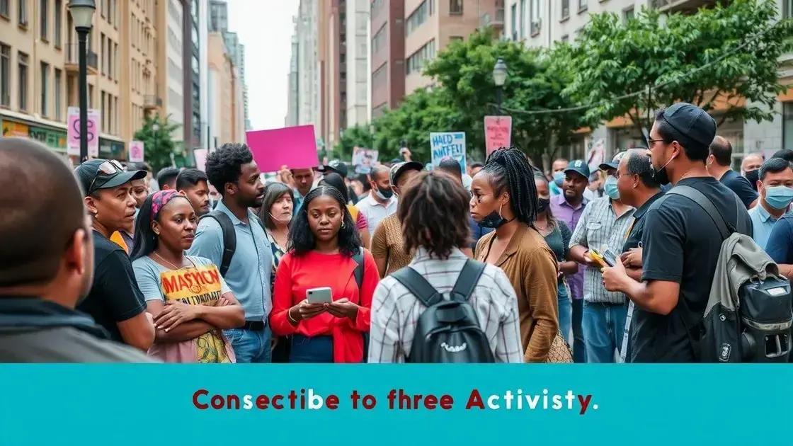 Key impacts of the movement in cities