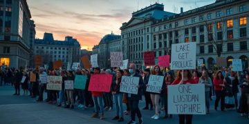 Nationwide demonstrations challenge Trump-era policies