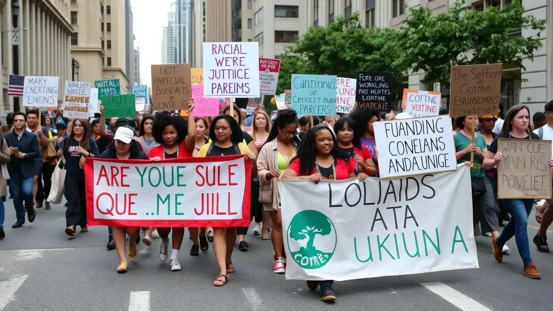 Key issues driving the movement