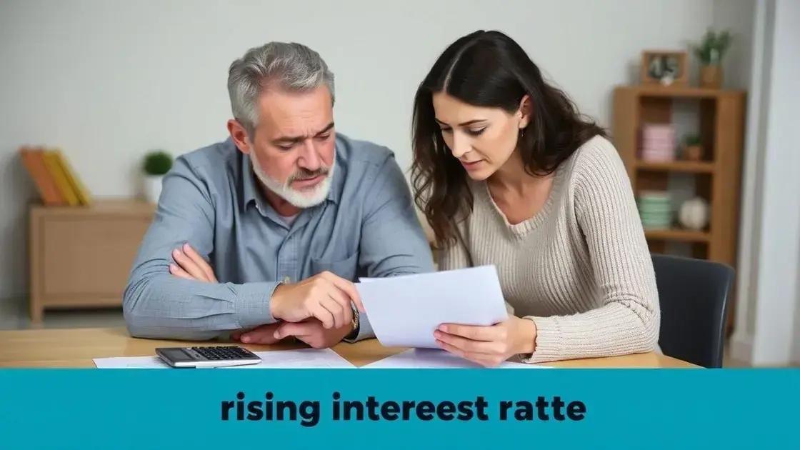 Impact of rising rates on homebuyers