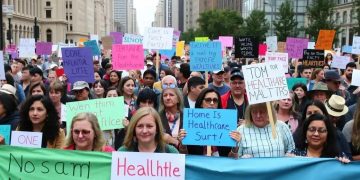 Pro-choice activism rallies in defence of healthcare