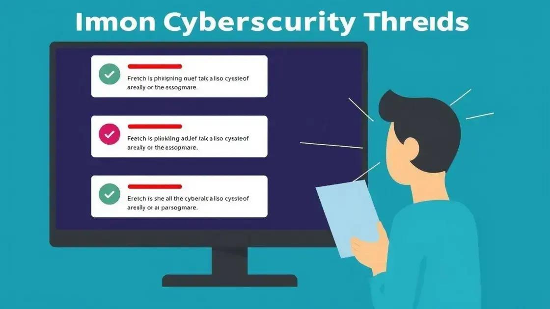 Common threats and how to avoid them