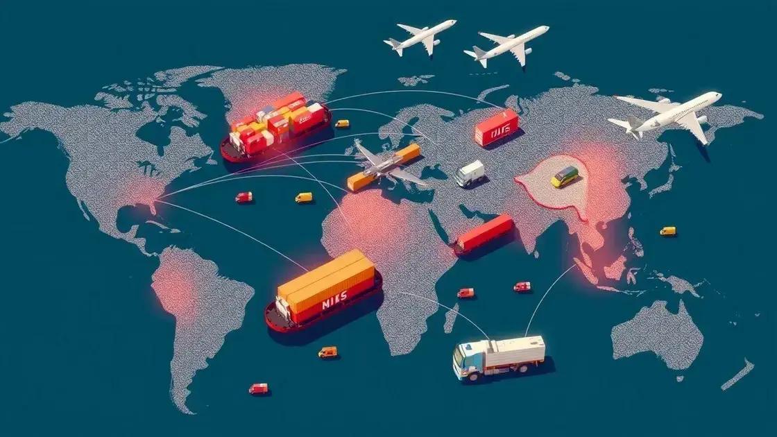 Impact on global supply chains