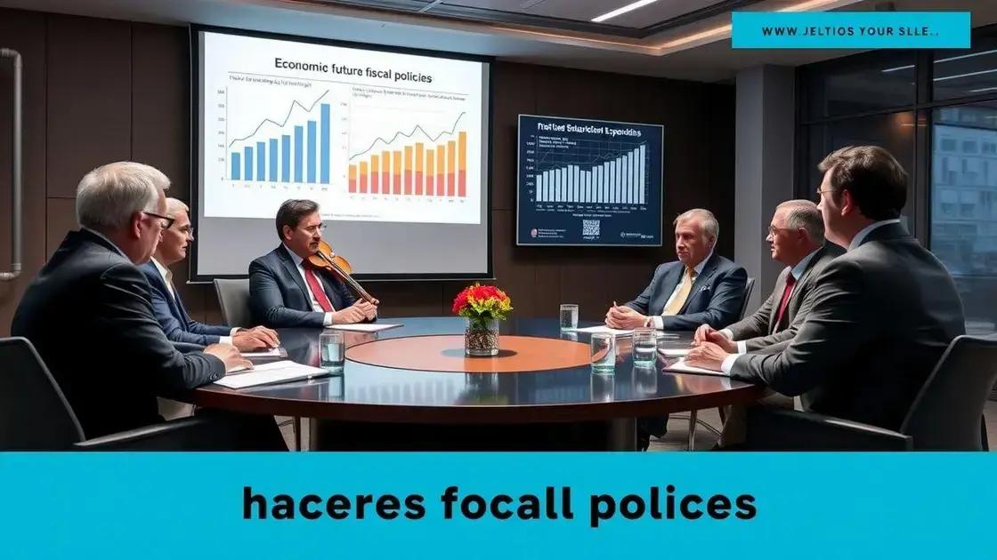 Future implications for fiscal policies