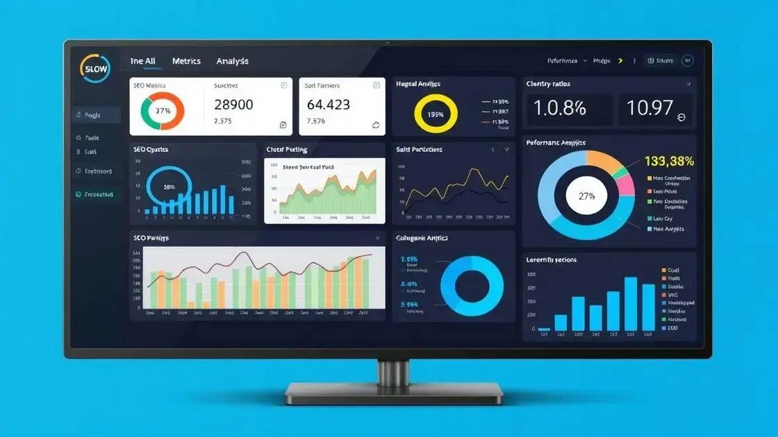 Measuring success: SEO metrics and tools