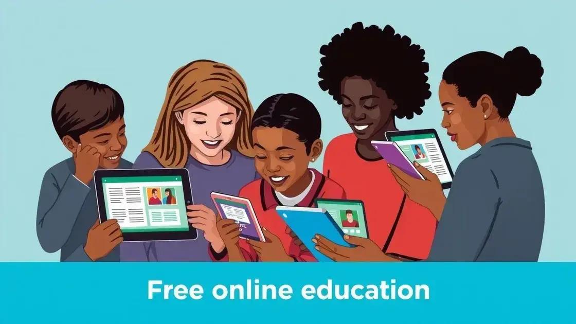 Benefits of free online education