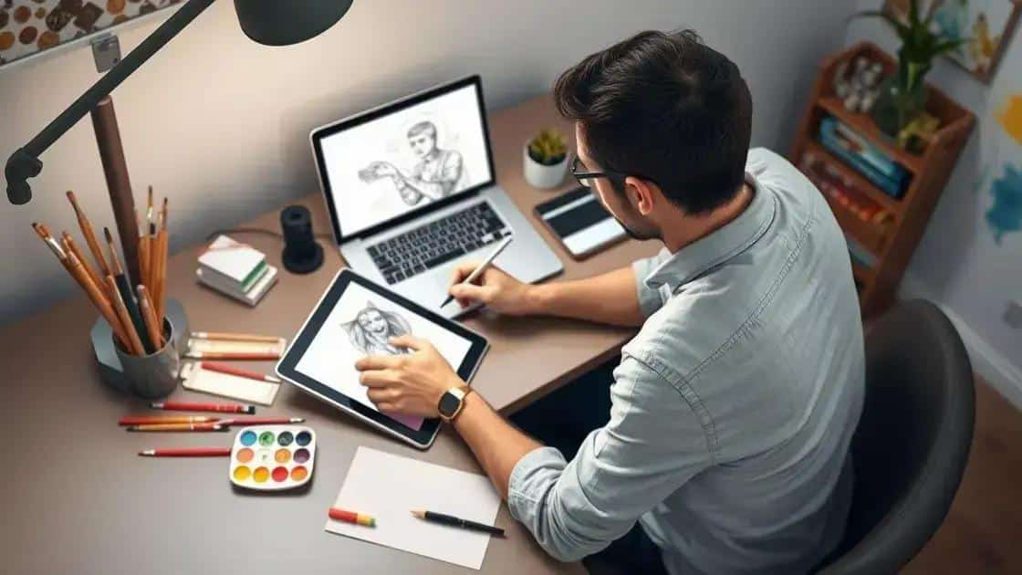 Benefits of learning art online