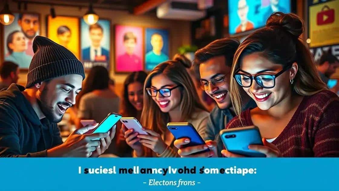 Impact of social media on elections