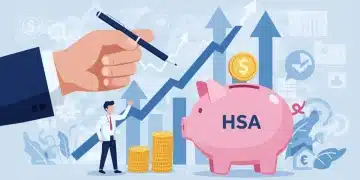 Boost Your HSA: 3 Underutilized Strategies for 2025 Graphic showing increased HSA contributions and financial growth