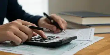 Education Tax Credits 2025: Maximize Your Returns Calculating education tax credits on tax forms with a calculator and pen