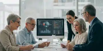 Group discussing retirement planning with Secure Act 2.0 changes for 2025