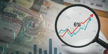 Financial chart showing 6% yield target for fixed income in 2026
