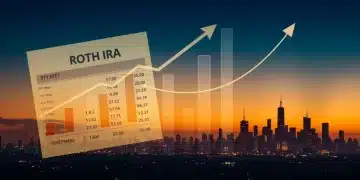 Maximize Your 2025 Roth IRA: 15% Higher Retirement Savings Roth IRA statement showing increased savings, symbolizing retirement growth