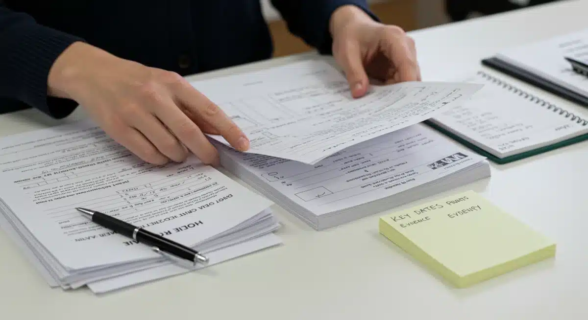 Organizing medical records for VA disability claim