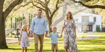 Happy family enjoying a park, symbolizing financial relief from child tax credit.