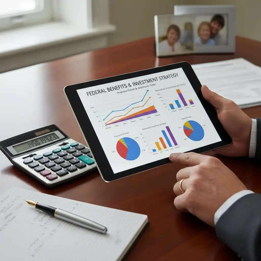 Person reviewing financial planning documents on a tablet, symbolizing smart benefit utilization.