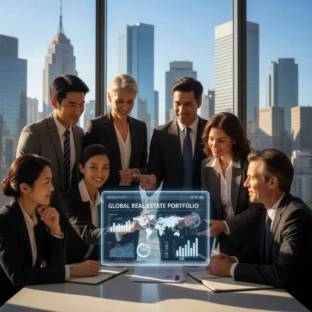 Investors analyzing financial data for strategic REIT investment decisions.