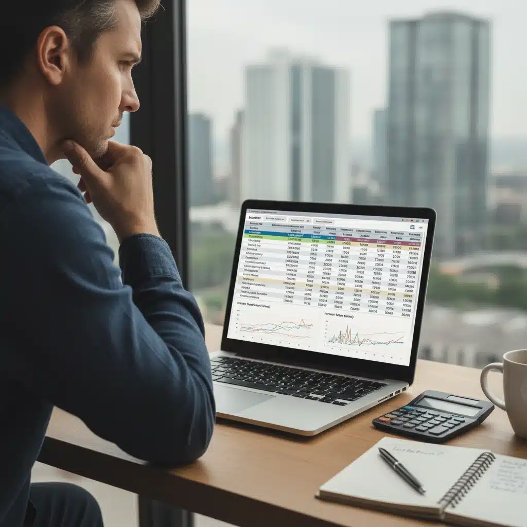 Individual evaluating personal finances after interest rate changes