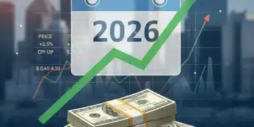 Economic indicators showing rising inflation for 2026 affecting fixed income investments in the US market.