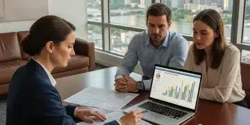 Financial advisor explaining 2026 capital gains tax changes to clients