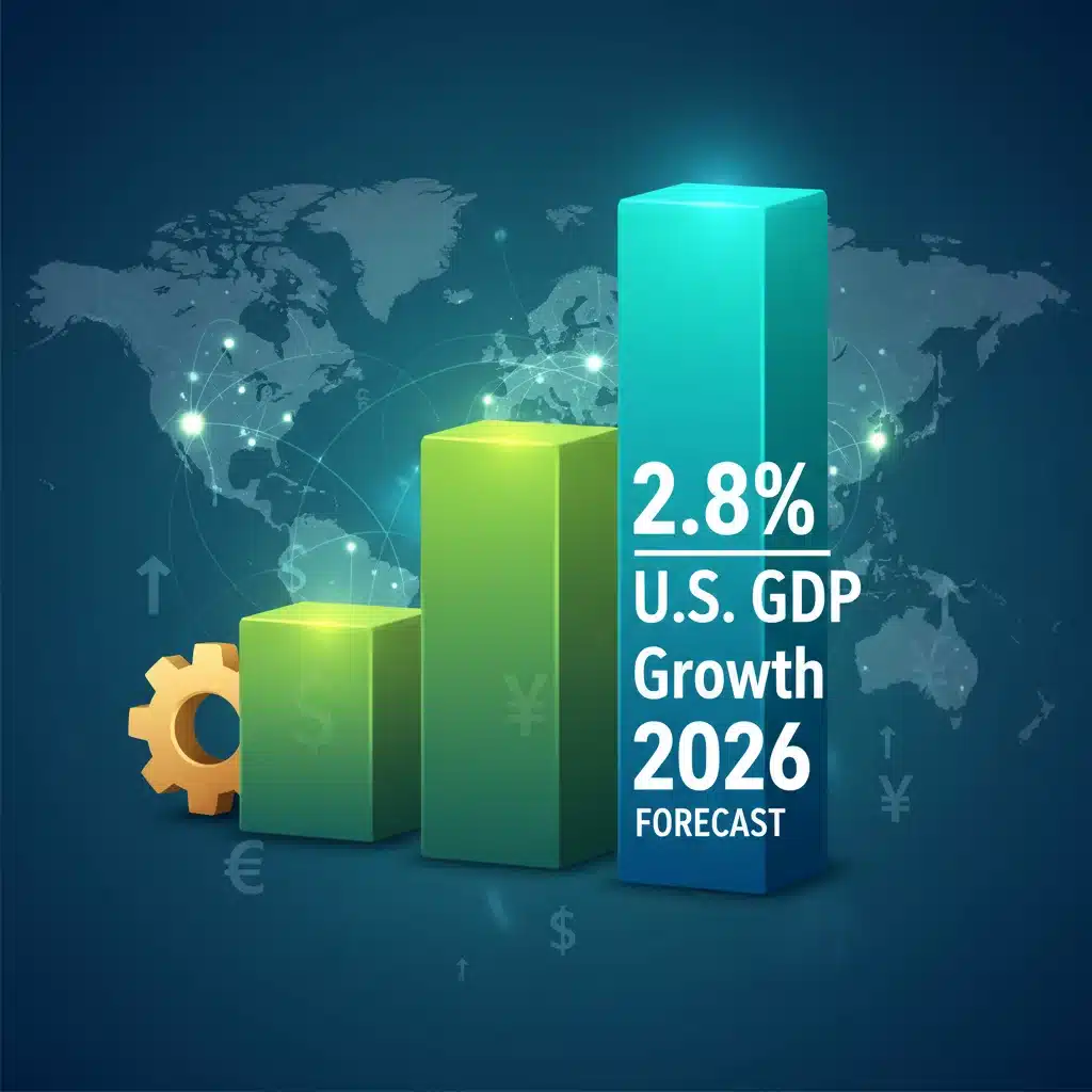U.S. GDP Growth Projected 2.8% for 2026: Navigating Global Volatility