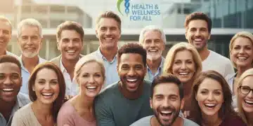 Diverse Americans benefiting from healthcare access