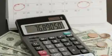 Calculator and calendar symbolizing 2026 Social Security COLA adjustments